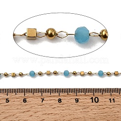 Цепи-рондели ручной работы из нержавеющей стали 304 из стекла CHS-L032-08G-01