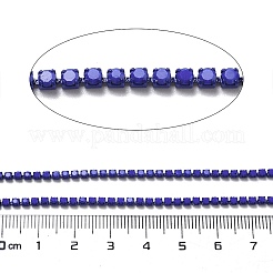 Железная цепочка для стеклянной чашки со стразами CH-U001-01T