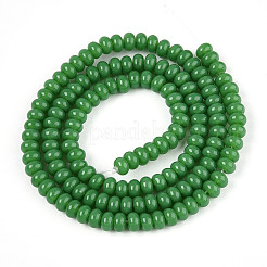 Непрозрачные с напылением стеклянные бусины&nbsp;GLAA-ZX008-4mm-18T