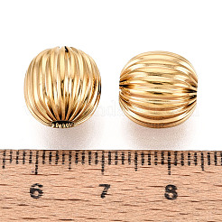 Текстурированные бусины из нержавеющей стали 304 STAS-T072-11G