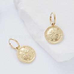 Boucles d'oreilles créoles en acier inoxydable 304&nbsp;GX9115