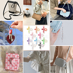 10 шт. 10-х цветные подвесные украшения из цинкового сплава&nbsp;KEYC-BBC0001-15