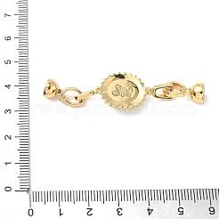 Застежки-бабочки из латуни KK-U059-40G-01