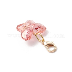 Подвесные украшения из прозрачного акрила в виде бабочки&nbsp;HJEW-JM03124