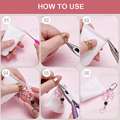 DIY Schlüsselbund Kits&nbsp;DIY-SP0007-09