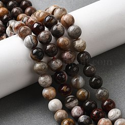 Натуральные мексиканские сумасшедшие агатовые бусины нити&nbsp;G-L615-A01-01