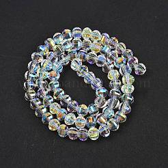 Гальванизируйте прозрачное стекло бисер нитей EGLA-B011-08A-AB02