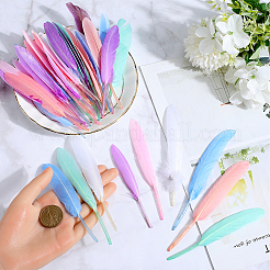 130шт натуральное перо&nbsp;DIY-GF0010-20