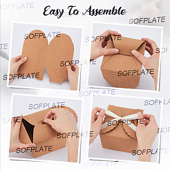 10 boîte de rangement carrée en papier&nbsp;CON-SP0001-31B