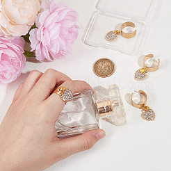 Кольца-манжеты из нержавеющей стали 304 RJEW-UN00016