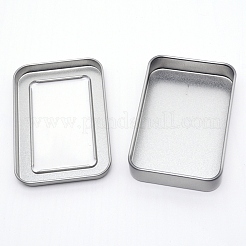 Коробка из белой жести&nbsp;CON-WH0072-59C