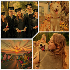 10шт алюминиевый лист для теплопередачи&nbsp;AJEW-SP0001-88A