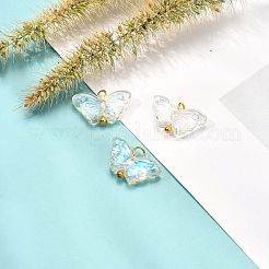 Гальванизировать прозрачные стеклянные подвески X1-PALLOY-JF00903