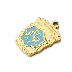 Подвески из нержавеющей стали 304 с эмалью STAS-I336-01G-02