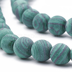 Perline malachite fili sintetici&nbsp;X-G-T106-200