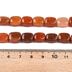 Природный Топаз нефрита бисер нитей G-T138-81