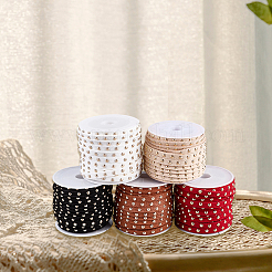 Шнур из искусственной замши calfovera 5 рулон 5 цвета&nbsp;LW-CL0001-02D