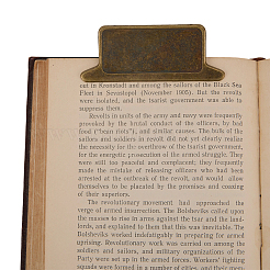 Зажимы из сплава&nbsp;AJEW-WH20019-72AB