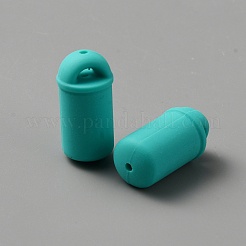 Бутылки пищевого качества экологически чистые силиконовые шарики&nbsp;SIL-WH0006-20C