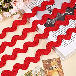 Лента из полиэстера с волнистой бахромой длиной 9 ярд. OCOR-XCP0002-90B