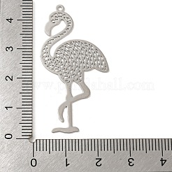 Colgantes con adornos de metal grabados en latón&nbsp;KKC-D001-02P