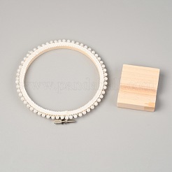 木製イヤリングディスプレイ  ジュエリーディスプレイラック  ppプラスチックパーツ  バリーウッド  11.5x15x13cm&nbsp;DIY-I047-02A