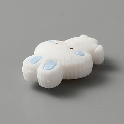 Пищевые экологически чистые силиконовые бусины&nbsp;X1-SIL-WH0015-08A