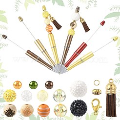 Наборы для изготовления самодельных ручек с бусинами&nbsp;DIY-FS0009-43