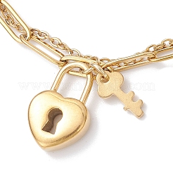 Многослойные браслеты из нержавеющей стали 304 BJEW-JB12241-02