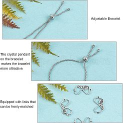 Наборы для самостоятельного изготовления браслетов-слайдеров из нержавеющей стали DIY-UN0001-91