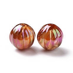 УФ-покрытие радужными переливающимися акриловыми бусинами PACR-H003-18