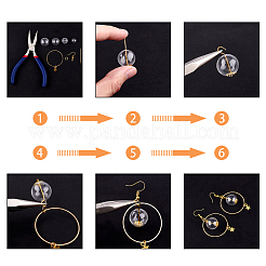 Ручной взорван стеклянный шар шарики GLAA-PH0007-78