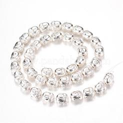 Гальванизировать немагнитных синтетический гематит нитей бисера G-Q465-28S