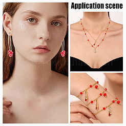 210 шт. непрозрачные однотонные стеклянные бусины EGLA-HY0001-11