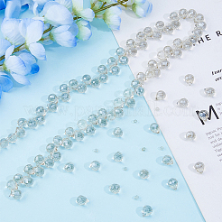 Гальванизируйте прозрачное стекло бисер нитей&nbsp;EGLA-FI0001-01A