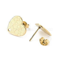 Accesorios para pendientes de acero inoxidable 304 con revestimiento iónico (IP)&nbsp;STAS-I183-06B-G