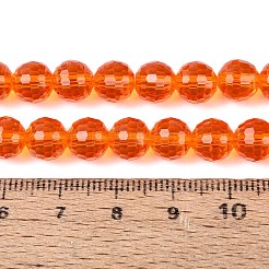 Chapelets de perles en verre transparente  &nbsp;GLAA-Q107-02A-04