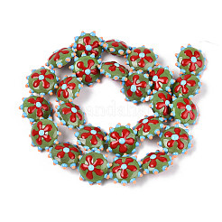 Perles vernissées manuelles&nbsp;LAMP-T023-25C