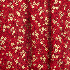 Baumwollstoff im japanischen Sakura-Muster für Kleidung und Dekoration&nbsp;DIY-CY0004-06B