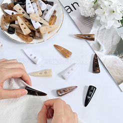 8 стиль пуговицы из смолы&nbsp;BUTT-GF0003-97