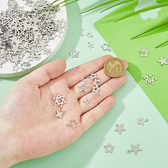 200 шт. 10 стиля подвески из нержавеющей стали 201&nbsp;STAS-HS0001-46