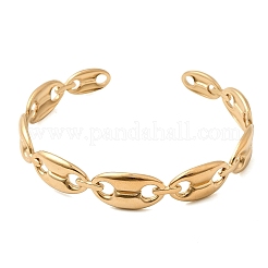 Armreifen aus Edelstahl 304 mit Marinekette für Damen&nbsp;SA-CBA82C8-07G