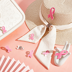 20 набор эмалевых значков с лентой для информирования о раке груди 3 размеров JEWB-NB0001-19