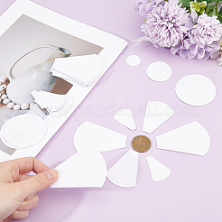 3 пакет 3 шаблона для шитья из бумаги DIY-GF0008-75