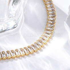 Классический теннисный браслет из кубического циркония&nbsp;X-ZIRC-S067-073H-NF