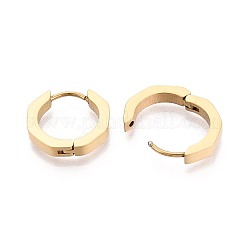 Серьги-кольца из нержавеющей стали 304&nbsp;STAS-T074-38G-A