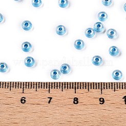 6/0 прозрачные внутри цветные стеклянные круглые бусины&nbsp;X1-SEED-N006-004D