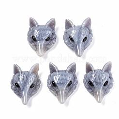 Природные серые агаты подвески&nbsp;G-R478-005D