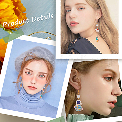 Подвески из сплава эмали 40шт 10 стиля&nbsp;ENAM-SC0003-64