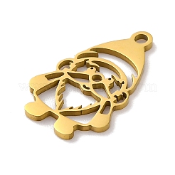 Рождество 201 подвески из нержавеющей стали STAS-Q015-07G